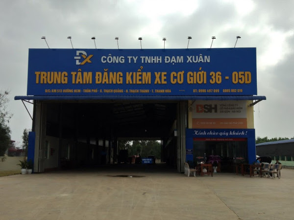 Trung Tâm đăng kiểm xe cơ giới 3605D – Thanh Hoá