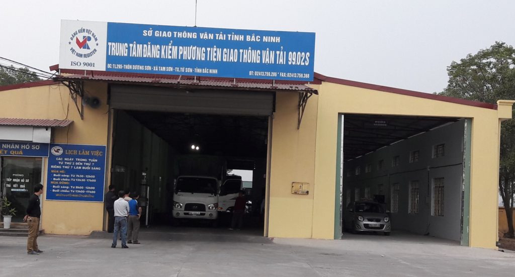 Trung Tâm đăng kiểm xe cơ giới 99-02S Bắc Ninh