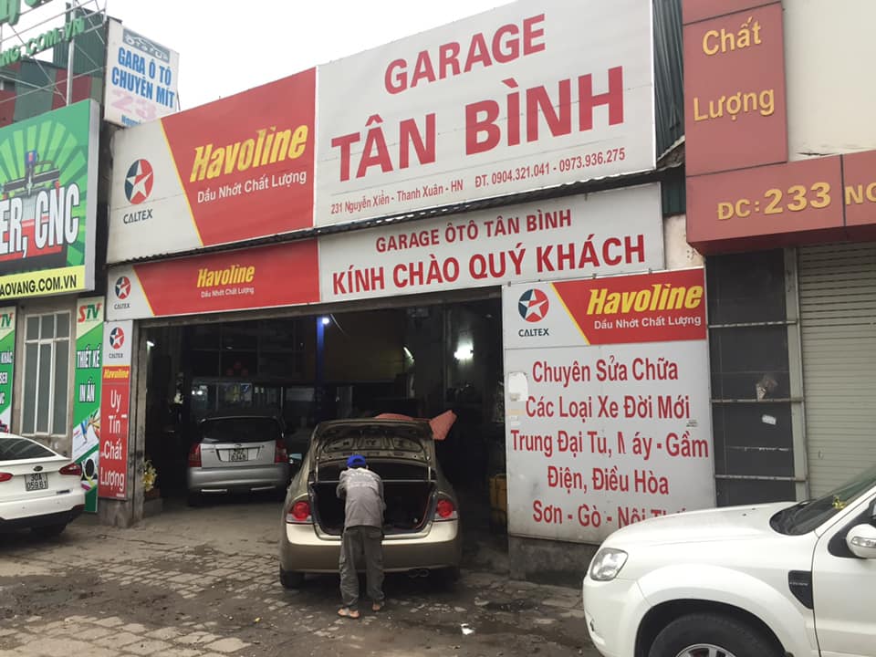 Gara ô tô Tân Bình tại Hà Nội